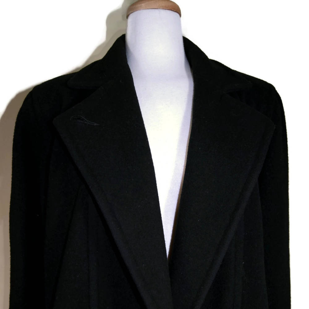 Vintage LL Bean Wool Women’s Black Pea Coat